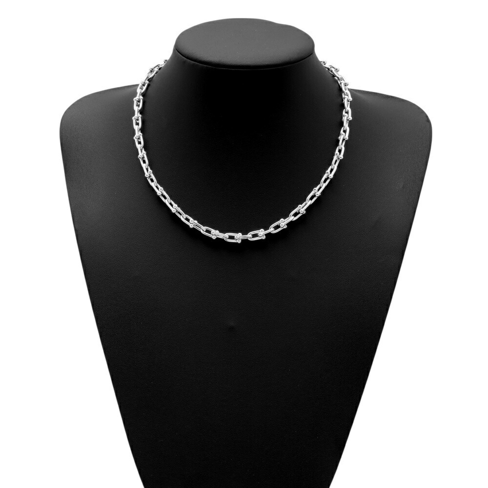 Tiffany HardWear Link Sterling Silver Necklace